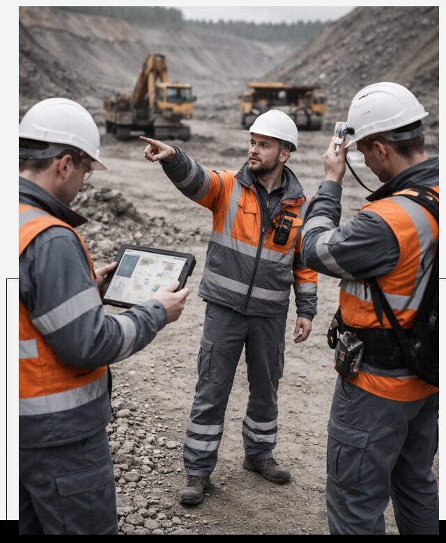 Система контроля персонала для горнодобывающей отрасли в Краснокаменске