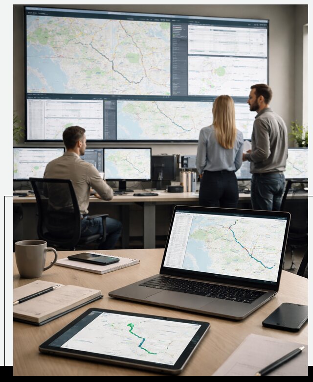 Трекинг грузов и Fleet Management, мониторинг автопарка в Краснокаменске