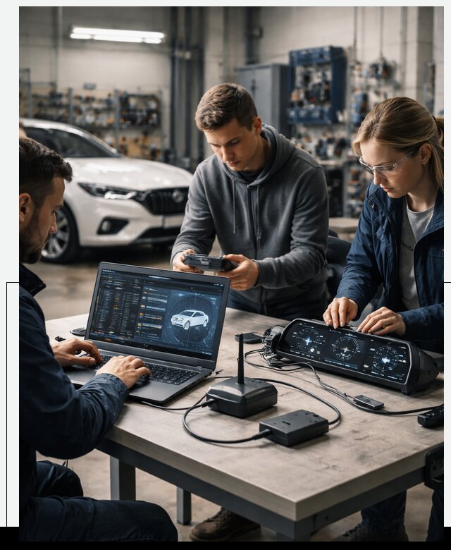 Разработка Connected Car и ПО для автопрома в Краснокаменске